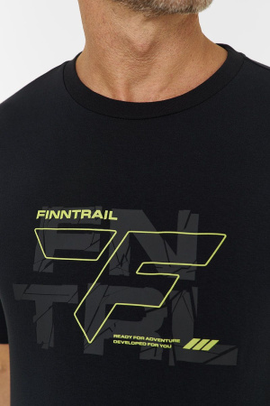 Футболка FINNTRAIL Big Logo 6720 Black