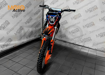 Питбайк Regulmoto SPITFIRE 17/14 (черный-оранжевый)