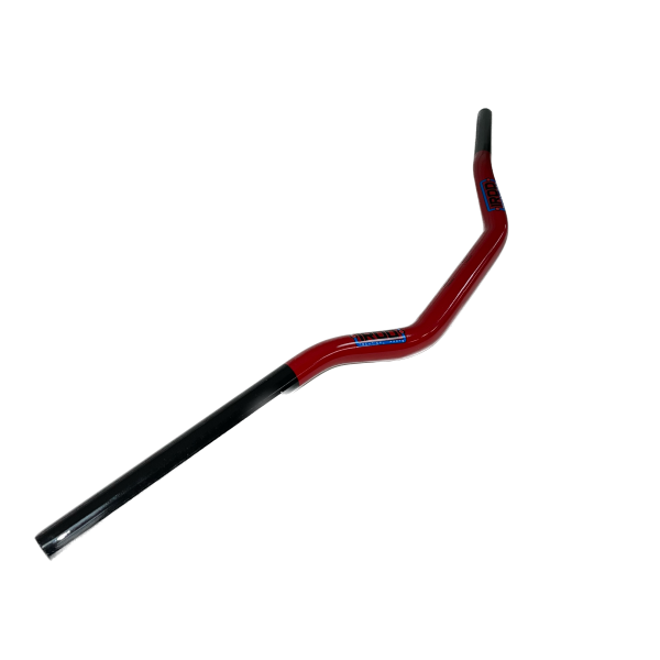 Руль 28мм #3 двухцветный красный