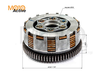Барабан сцепления в сборе 172FMM-3A