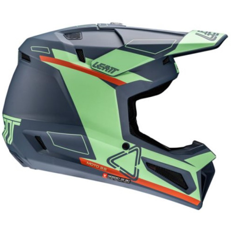 Кроссовый шлем с очками Leatt Moto 3.5 Matcha