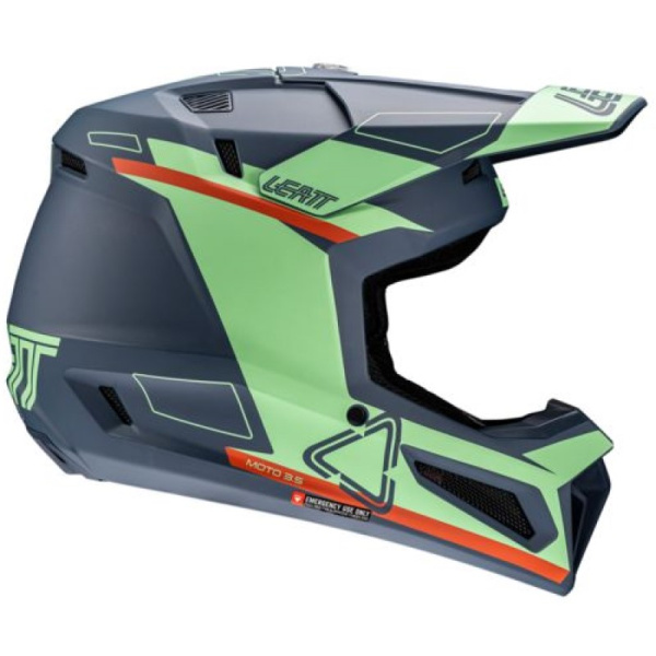 Кроссовый шлем с очками Leatt Moto 3.5 Matcha