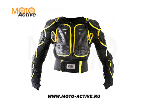 Черепаха защитная ATAKI SC-P114 черная/Hi-Viz желтая