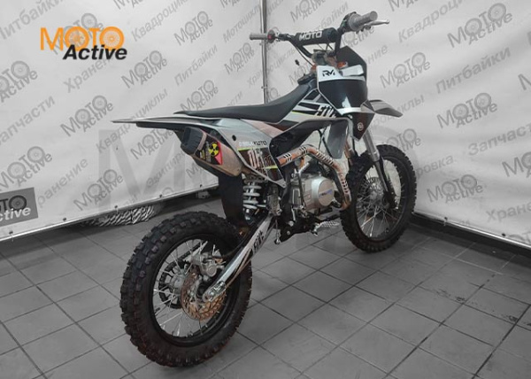 Питбайк Regulmoto FIVE EM (механическая КПП) серый-черный