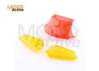 Стекло стоп-сигнала и поворотов Suzuki LET'S 1-3 "KOMATCU"