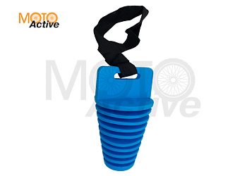 Пробка (заглушка) глушителя, большая, синяя (WW0737)