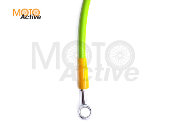 Шланг гидравлический тормозной (армированный) L=1500 d=10мм зеленый