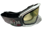 Очки снегоходные с двойной линзой AiM (PRO) 186-103 White Glossy