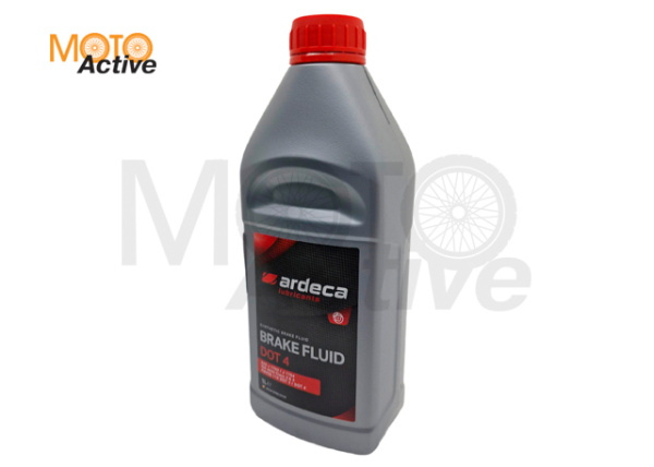 Ardeca BRAKE FLUID DOT 4  1L Синтетическая тормозная жидкость