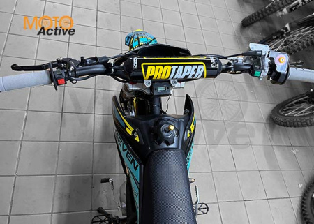 Питбайк Regulmoto SEVEN 17/14 (синий/желтый)