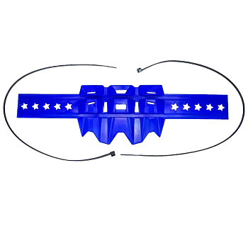 Накладка защитная (силиконовая) на глушитель OTOM Синий