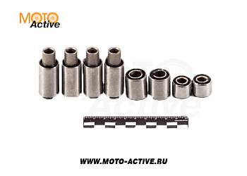 Сайлентблоки двигателя комплект 8шт ZS170MM-2 (CB250.water 4v)