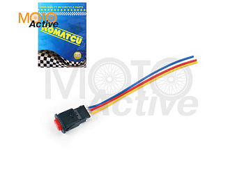 Кнопка руля (аварийный сигнал) универсальная "KOMATCU" (mod.A)