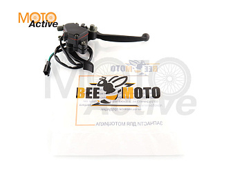 Курок газа с ручкой тормоза ATV 110/125 (для тросового привода барабанных тормозов) "BEEZMOTO" mod 3