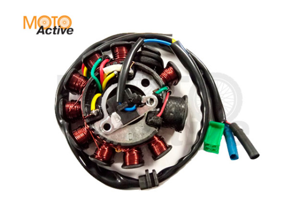 Статор генератора 152QMI,157QMJ 125/150сс 11 катушек ТММР