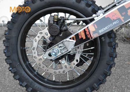 Питбайк  BSE EVO 110e Samurai SA - 14/12 (Полуавтомат КПП)