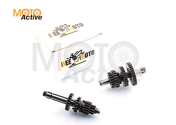 Коробка передач (в сборе) 4T KAYO-140 (YX140) 156FMJ эл. стартер "BEEZMOTO"