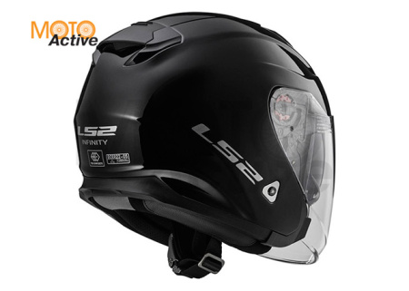 Мотошлем LS2 OF521 INFINITY SOLID BLACK
