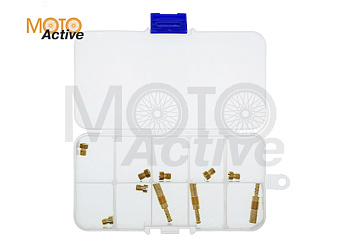 Набор жиклеров NIBBI PE, Mikuni (7 главных и 3 х/х) 102-118 (30-35)