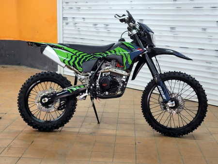 Эндуро / кроссовый мотоцикл BSE Z10 L Green Shake (030)