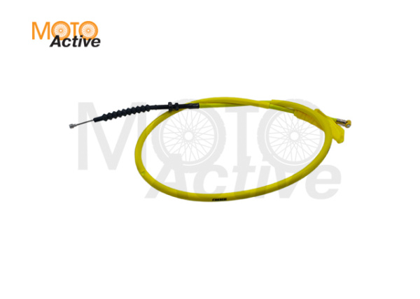 Трос сцепления 990 130 NIBBI 4T (Cross CB ) возд.охлаждение (L990 мм, общая длина 1120 мм) (Желтый)