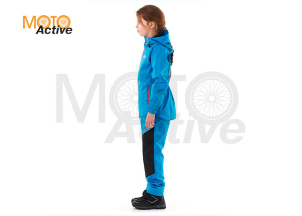 Комплект дождевой (куртка, брюки) EVO FOR TEEN BLUE (мембрана)