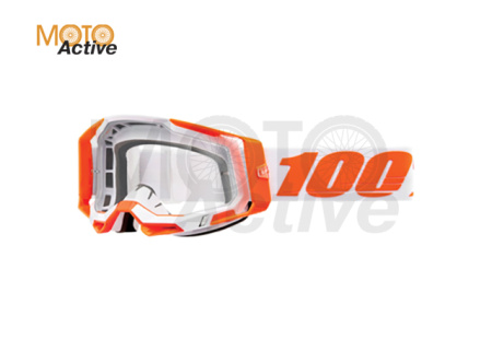 Очки 100% Racecraft 2 Goggle Orange / Clear Lens
