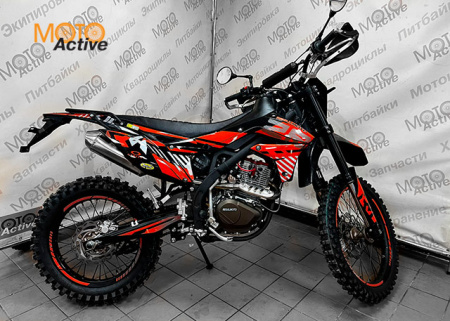 Мотоцикл REGULMOTO ZR 300 PR 4 valves 6 Gear (балансир, с ПТС)) черный-оранжевый