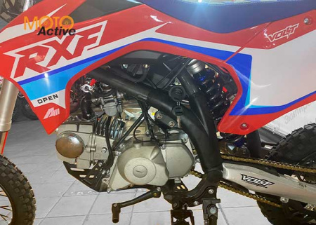 Питбайк APOLLO RXF  OPEN 125E  (с фарой) 14х12 ( Красный/RED )