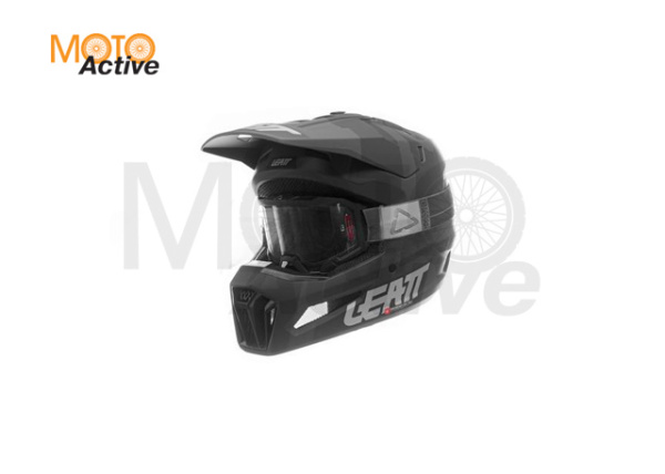 Кроссовый шлем с очками Leatt 3.5 V24 Black