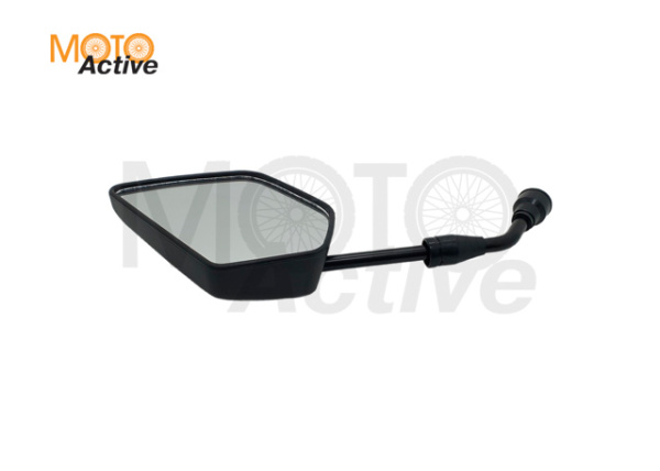 Зеркала мото (пара) SMP-044 прав.резьба М8 черные