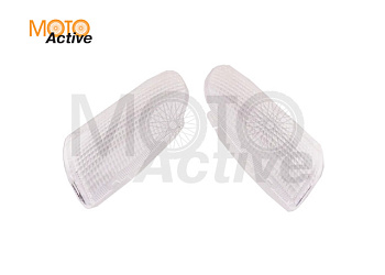 Стекло поворотов перед (пара) Suzuki LET'S 3 "KOMATCU"