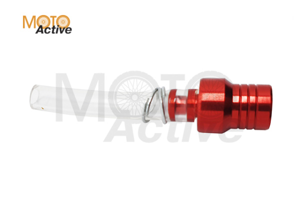 Бензоклапан CNC, с шариком красный