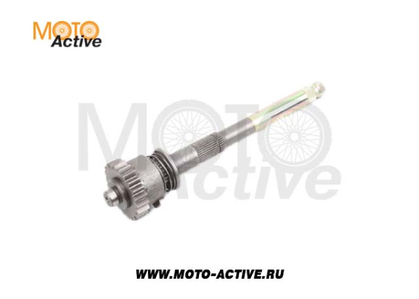 Вал кикстартера в сборе KAYO двиг. LF120 см3 (P020477) CN