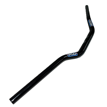 Руль 28мм #3 двухцветный черный