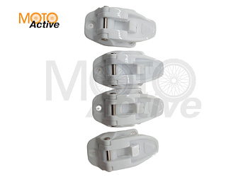 Набор застежек для мотобот Podium белые O'NEAL