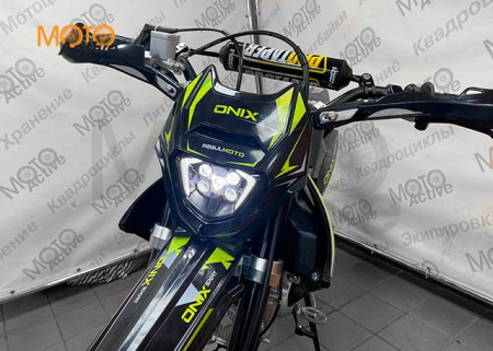 Питбайк Regulmoto ONIX SPORT Черный-зеленый