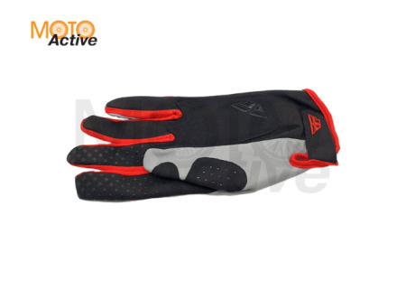 Перчатки FLY RACING KINETIC , серый/красный