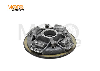 Диск сцепления нажимной в сборе для редуктора авт.173FR-190FR(крышка ,грузик)