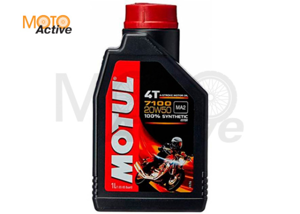 Моторное масло MOTUL 7100 4T SAE 20W-50 1л