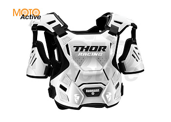 Детская защита тела Thor Guardian S20Y черно-белая S-M