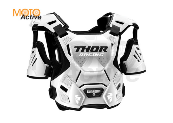 Детская защита тела Thor Guardian S20Y черно-белая S-M