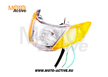 Фара (в сборе) Suzuki LET'S 1 "KOMATCU"