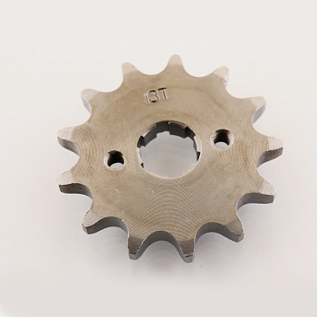 Звезда трансмиссии ведущая (передняя) 530-13T, TTR125/250 (сталь 45) (кованная)