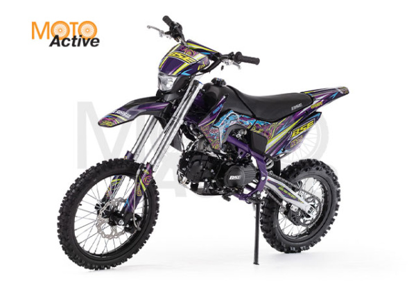 Питбайк BSE MX125 17/14 Purple Dragon