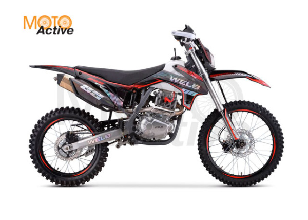 Кроссовый мотоцикл WELS PR250 Красный