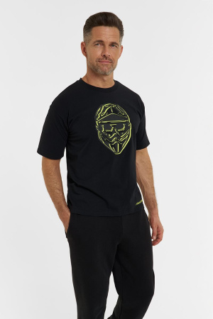 Футболка FINNTRAIL Helmet 6717 BlackYellow