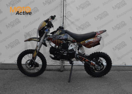 Питбайк  BSE EVO 110e Samurai SA - 14/12 (Полуавтомат КПП)