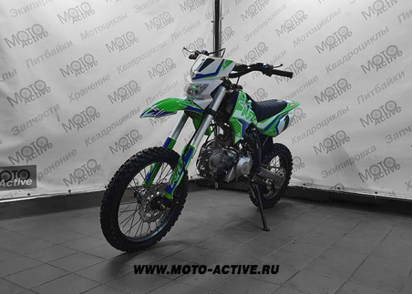 Питбайк APOLLO RFZ START 125 LЕ 17х14 ( Зеленый/GREEN)
