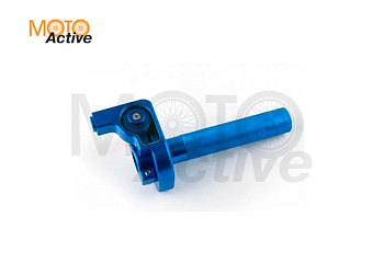 Ручка газа короткоходная (тюнинг) (синяя)